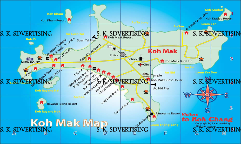 Mak Island Map