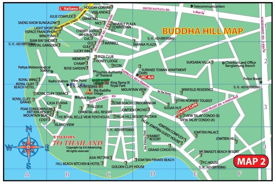 Buddha Hill Map