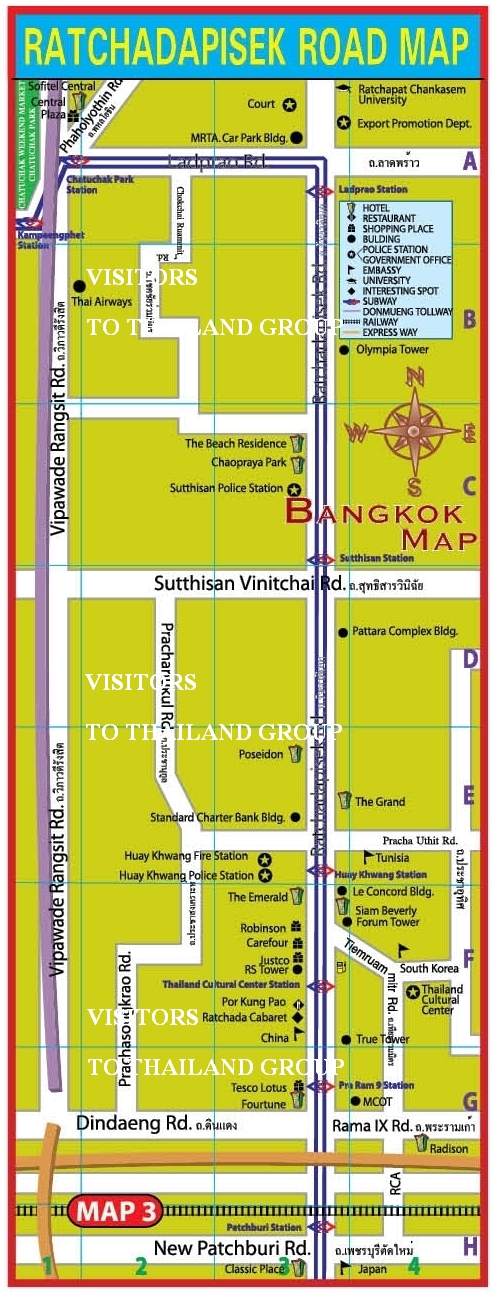 Ratchadapisek Road Map