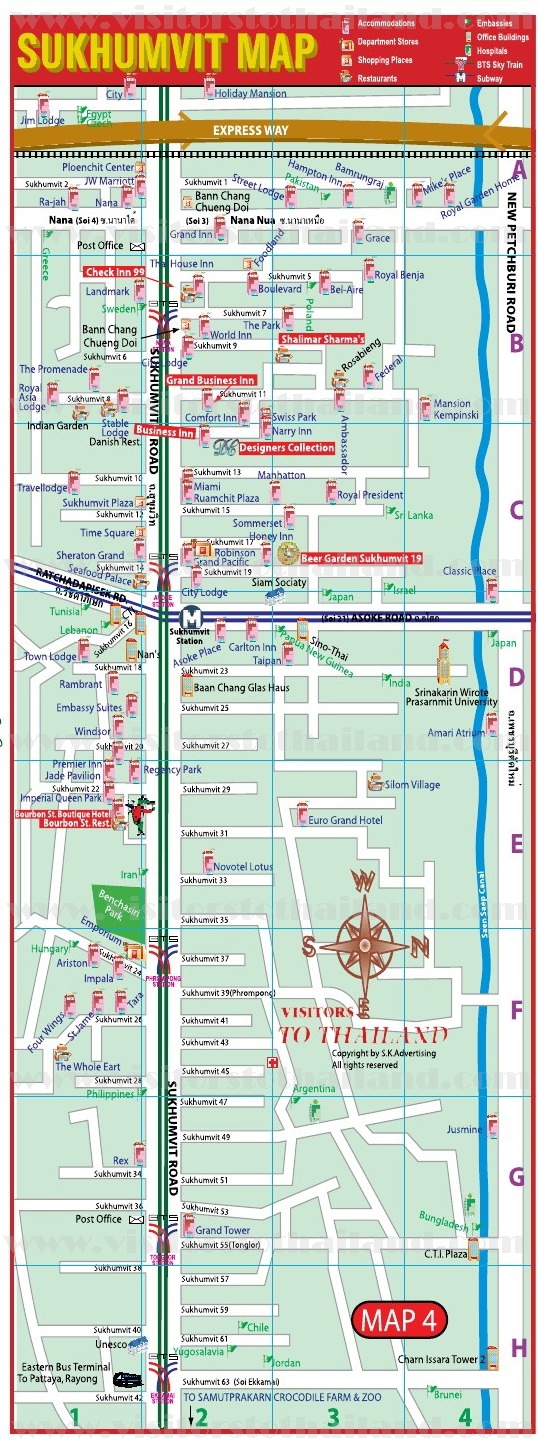 Sukhumvit Map