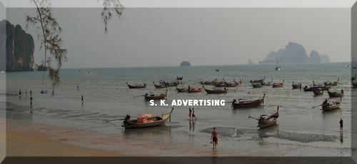 Long Tailed-Boats Service, Ao nang Seafront Krabi