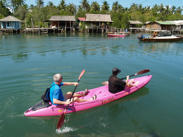 Canoeing in Phang Nga