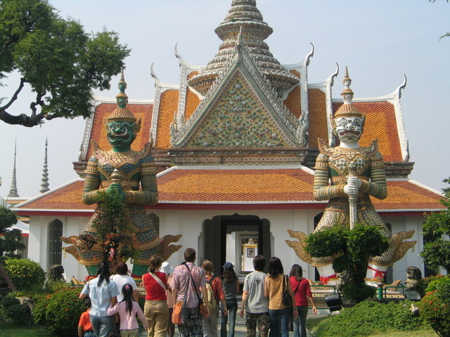 the Temple of Dawn or Wat Arun