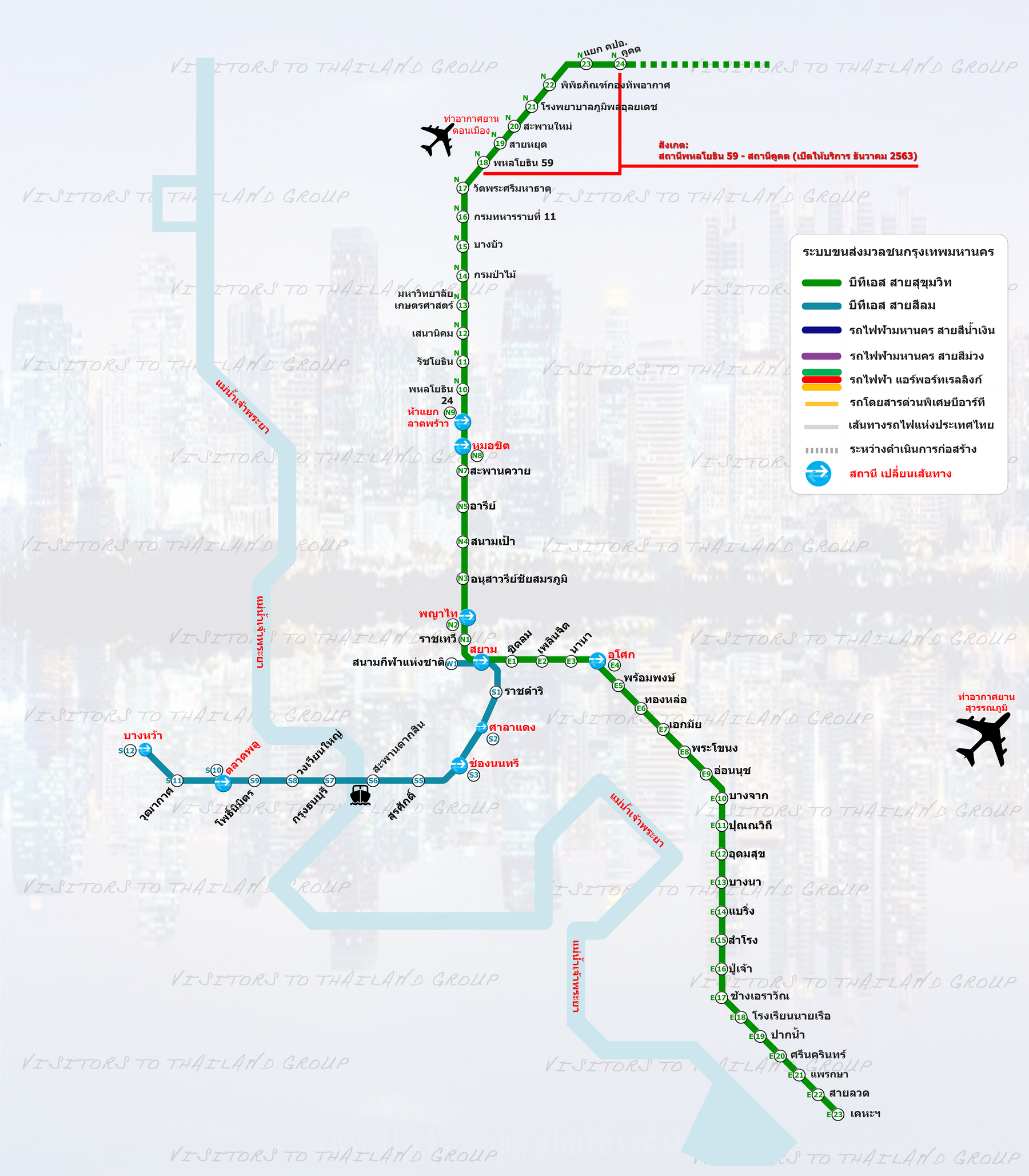 BTS Map