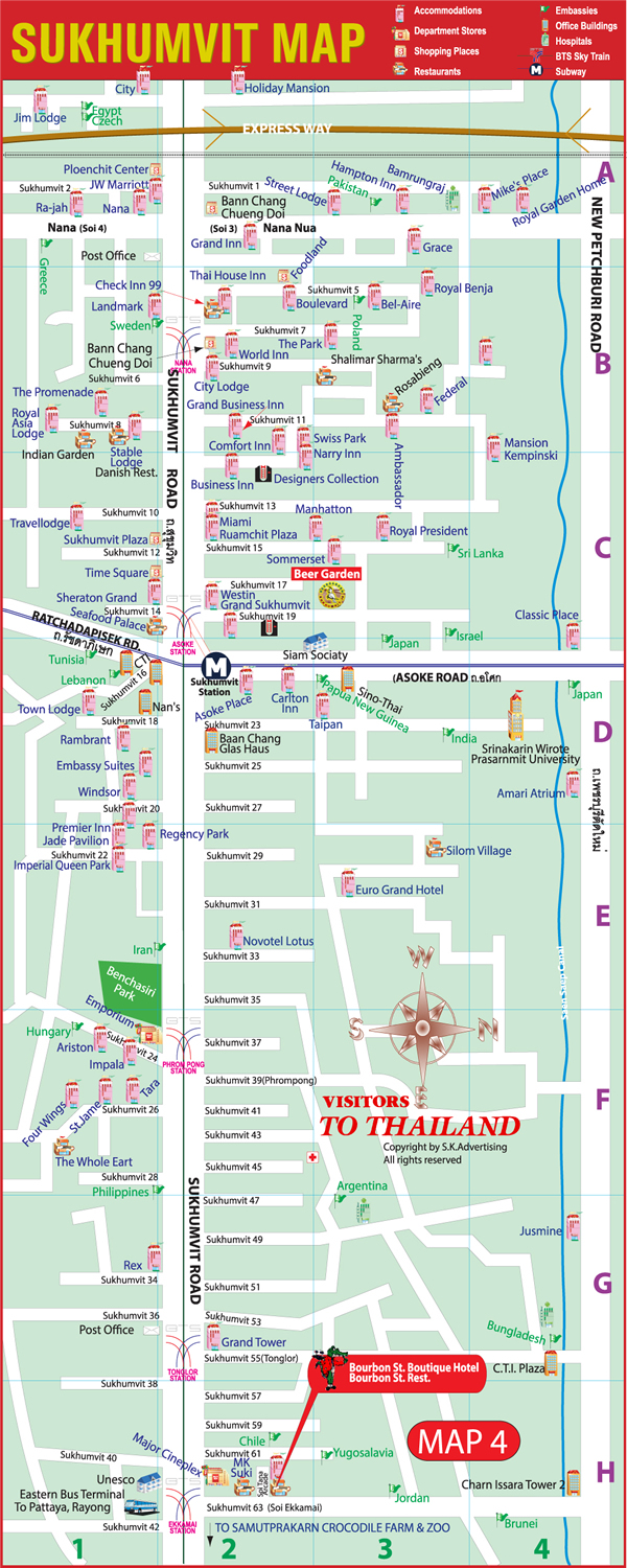 Sukhumvit-Asok Road Map