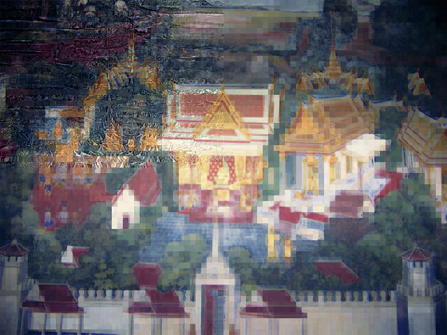 Thai Oil Color Painting