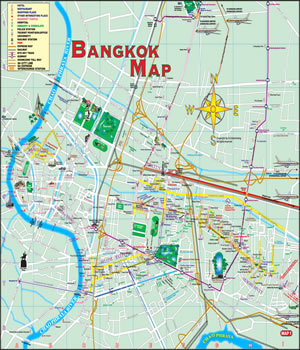 Bangkok Map