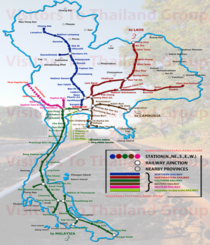 Satate Railway Station Map