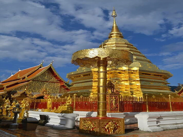 The temple of Doi Suthep