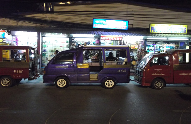 Tuk Tuk Service around Phuket Island