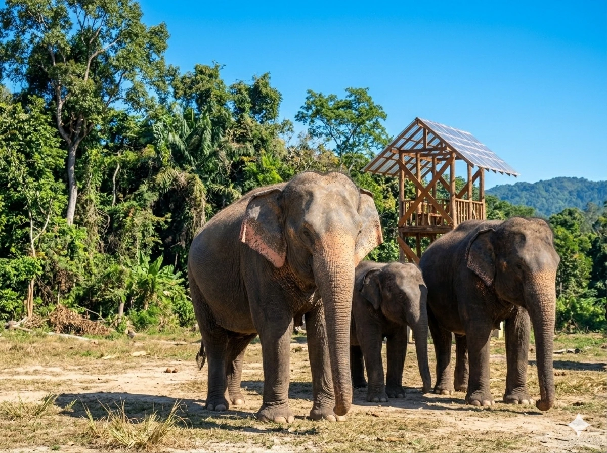 Elephant Night Safari