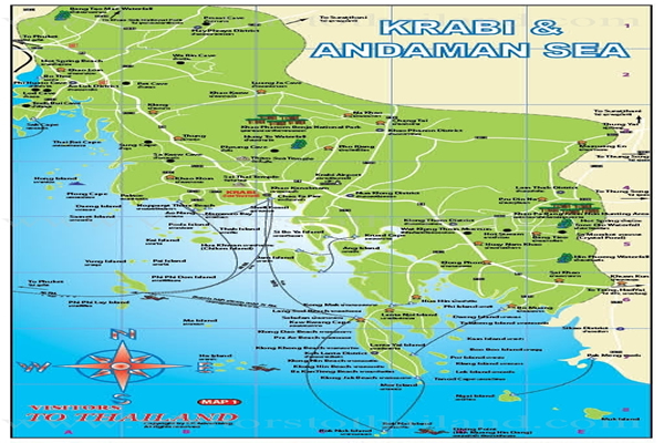 Krabi province & Andaman Sea